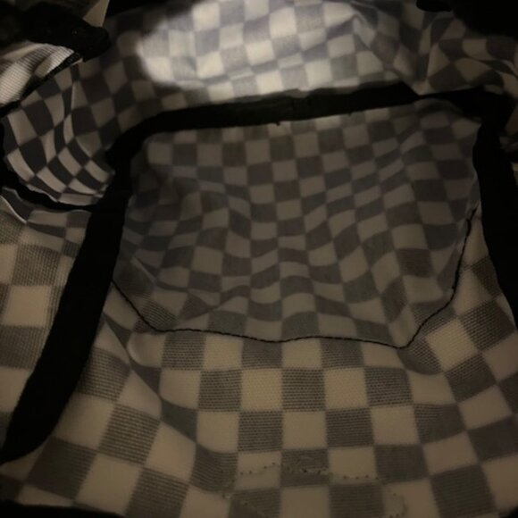 Vans Old Skool Black and White Checkered Mini Backpack Purse - Picture 6 of 10